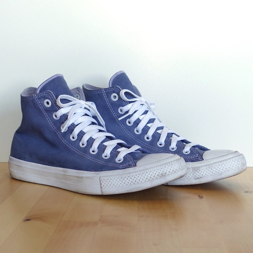 Converse Chuck Taylor II 2 with Lunarlon Custom Rit Denim Dye Men's Indigo Blue